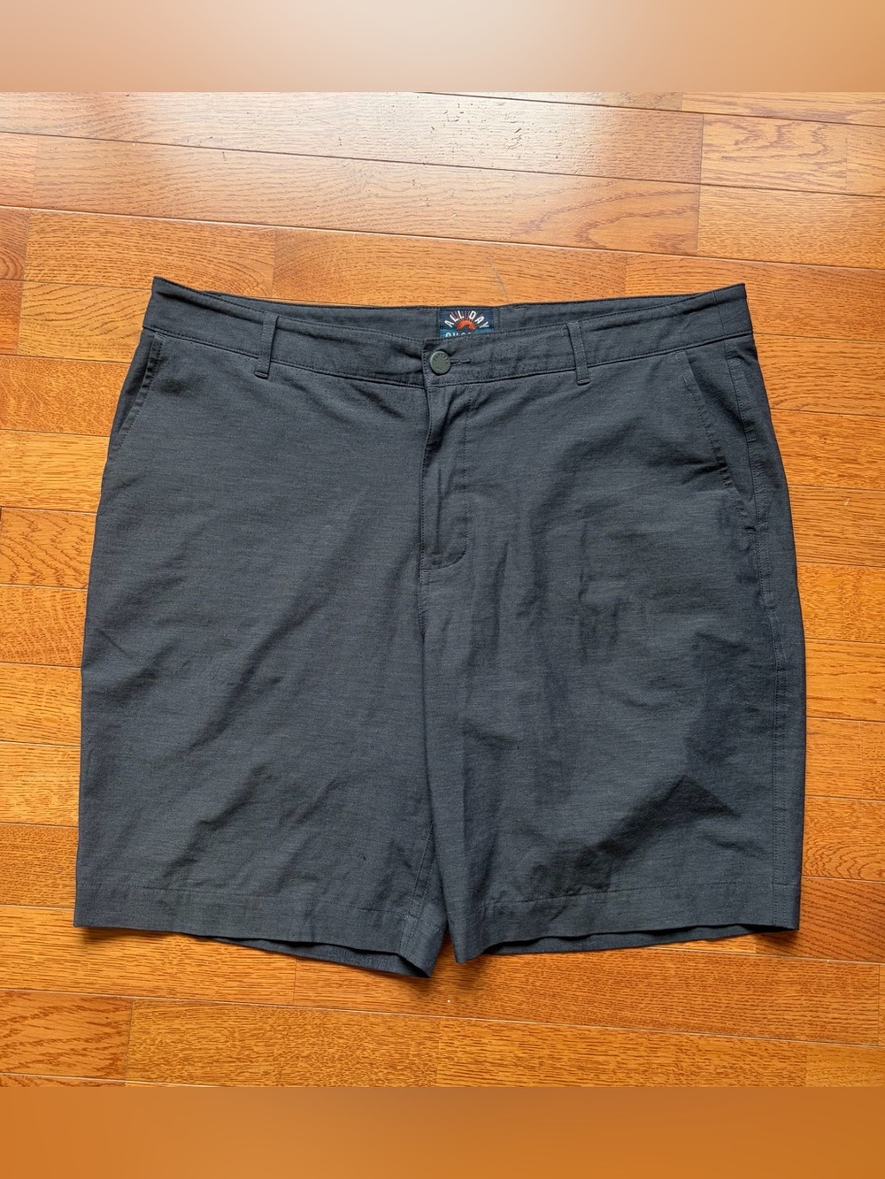 Faherty All Day Performance Shorts Gray